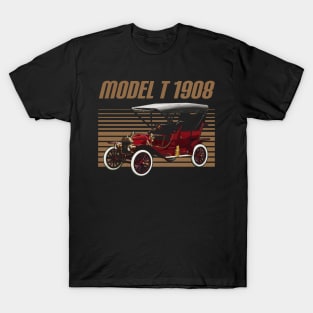 Ford Model T 1908 Awesome Automobile T-Shirt